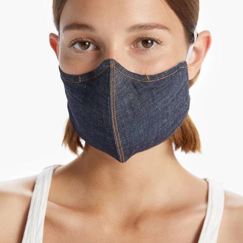 JEAN FABRIC FACE MASK